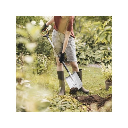 Лопата штыковая с закругленным лезвием Xact FISKARS