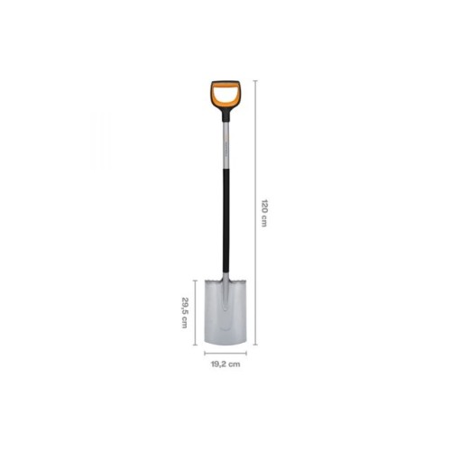 Лопата штыковая с закругленным лезвием Xact FISKARS