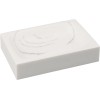Набор аксессуаров для ванной комнаты, 4 предмета, MARBLE, белый, PERFECTO LINEA