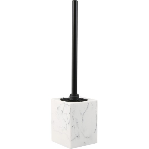 Набор аксессуаров для ванной комнаты, 4 предмета, MARBLE, белый, PERFECTO LINEA