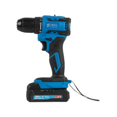 Аккум. дрель-шуруповерт BULL SR 1804, 45 Н*м, 2х2 А*ч, з/у 2 А
