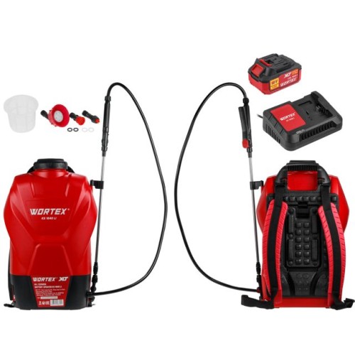 Аккум. опрыскиватель WORTEX KS 1640 Li ALL1 XLT SET 18В, 16 л, 4 Ач