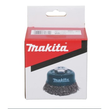Щетка д/шлиф.маш. проволочная чашечная 75 мм MAKITA