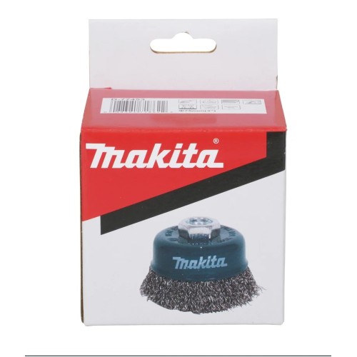 Щетка д/шлиф.маш. проволочная чашечная 75 мм MAKITA
