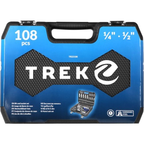 Набор головок и бит 108пр. TREK