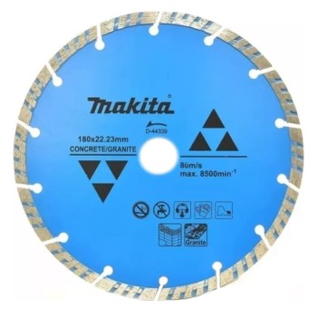 Алмазный круг 180х22,23 мм по бетону сегмент. Турбо MAKITA