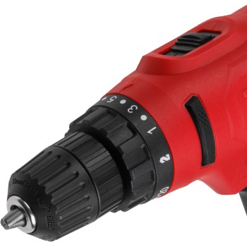 Дрель-шуруповерт WORTEX LX DR 1025 D в кор. 400 Вт, 30 Нм, 2 скор.