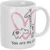 Кружка керамическая, 350 мл., LOVELY ANIMALS-2, PERFECTO LINEA