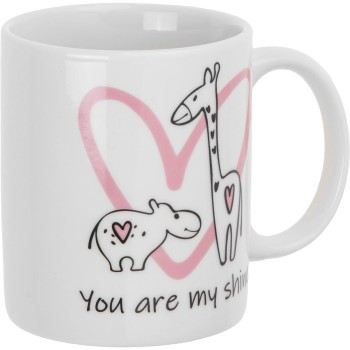 Кружка керамическая, 350 мл., LOVELY ANIMALS-2, PERFECTO LINEA