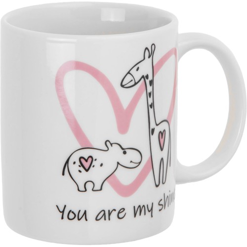 Кружка керамическая, 350 мл., LOVELY ANIMALS-2, PERFECTO LINEA