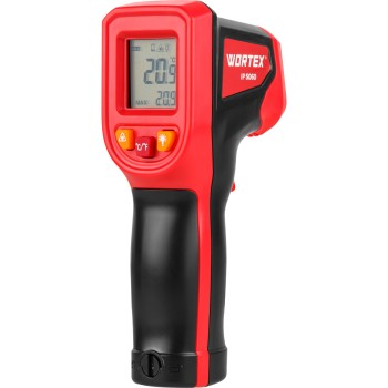 Инфракрасный термометр (пирометр) WORTEX IP 5060 -50°C...+600°C,регулировка чувствительности 0,1-1,0