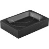 Набор аксессуаров для ванной комнаты, 4 предмета, MARBLE, черный, PERFECTO LINEA