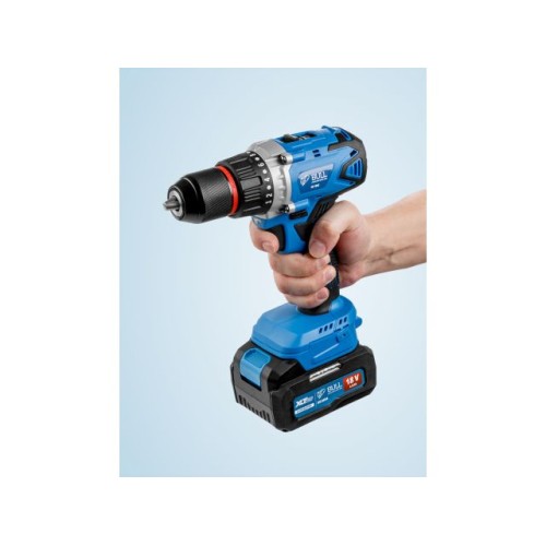 Аккум. дрель-шуруповерт BULL SR 1802 Xcase, XLTpro, БЕСЩЕТ., 18 В, 80 Н*м, 2*4 А*ч, БЗП 13 мм