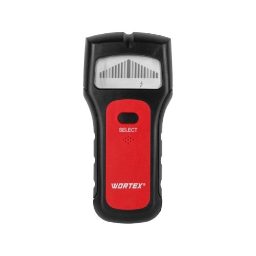 Детектор проводки WORTEX MD 5009 в кор., проводка 50 мм, металл 38 мм, 9 В крона