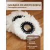 Швабра с отжимным ведром AquaSpin, бело-серая, PERFECTO LINEA