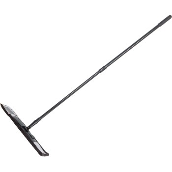 Швабра для пола с насадкой из микрофибры, черная, PERFECTO LINEA