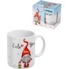 Кружка керамическая, в кор., 350 мл., CUTE GNOME-4, PERFECTO LINEA