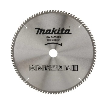 Диск пильный 305х30x2/2,8 мм 100 зуб. по алюминию MAKITA