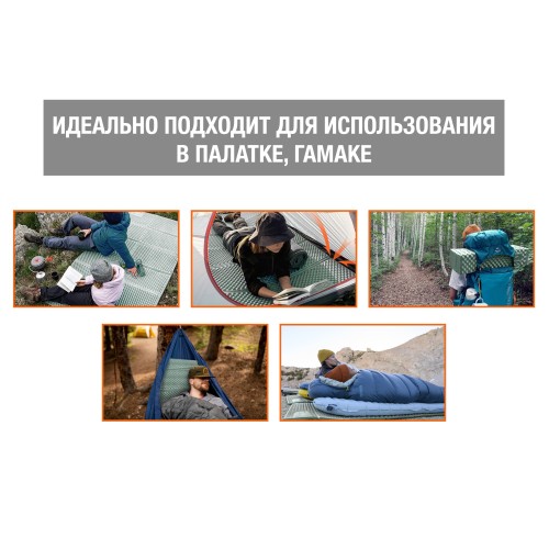 Коврик туристический складной с фольгой, Coyote Plus, ARIZONE