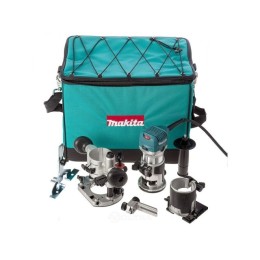 Фрезер кромочный MAKITA RT 0700 CX2 + аксессуары + АКЦИЯ лобзик 4329 в ПОДАРОК (арт. 4329)