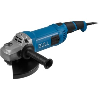Двуручная углошлифмашина BULL WS 2303 2200 Вт, 230 мм, 6600 об/мин, пылезащ., 4м кабель