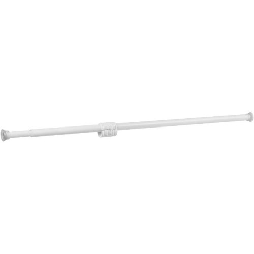Карниз раздвижной алюминиевый 1,2 м, белый, PERFECTO LINEA