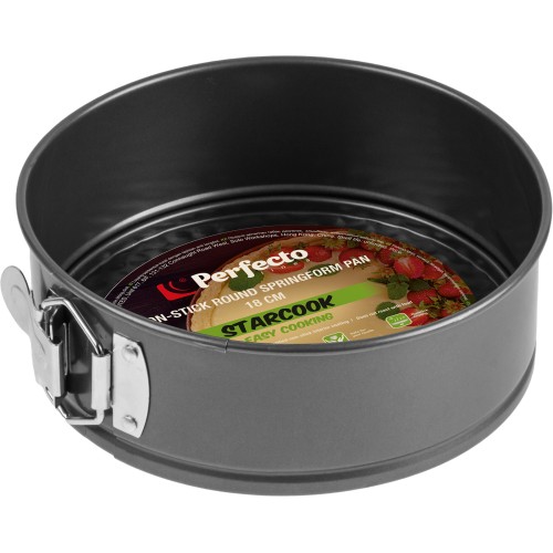 Форма для выпечки, круглая, разъемная, 18 см., антипригарное покрытие, STARCOOK, PERFECTO LINEA