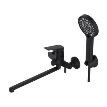 Смеситель для ванны (Lt) D35, серия WIN (black) AV Engineering