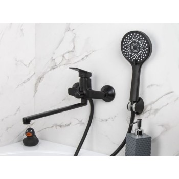 Смеситель для ванны (Lt) D35, серия WIN (black) AV Engineering