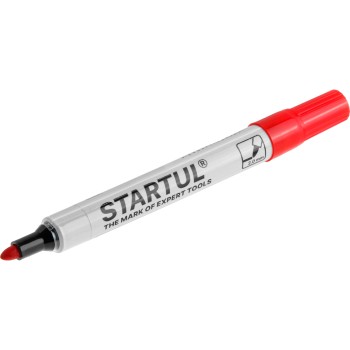 Маркер промышл. перманентный фетровый красный STARTUL PROFI (ST4340-03)