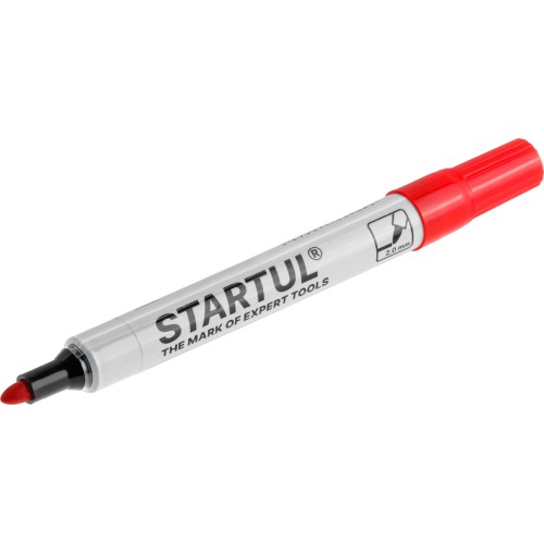 Маркер промышл. перманентный фетровый красный STARTUL PROFI (ST4340-03)