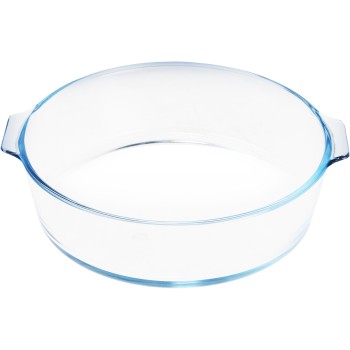 Форма из жаропрочного стекла, 1.6 л, круглая, 230х210х60 мм, PERFECTO LINEA