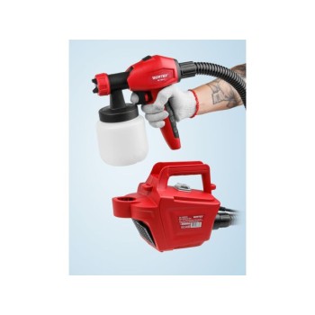 Краскораспылитель электрический WORTEX PS 1165-1 650 Вт, 1000 мл/мин, 0.8 л бак