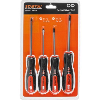 Набор отверток 4шт STARTUL MASTER (ST3093-4)
