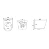 Унитаз подвесной AV Engineering, ALCA X