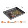 Форма для выпечки, прямоугольная, 30х25х3 см, антипригарное покрытие, STARCOOK, PERFECTO LINEA