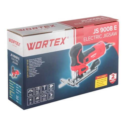 Лобзик электрический WORTEX JS 9008 E 750 Вт, пропил до 90 мм, грибов. рук