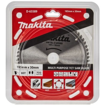 Диск пильный 185х30 мм 60 зуб. универсальный MAKITA