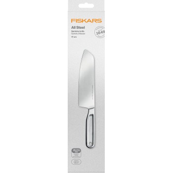 Нож сантоку  17см цельнометаллический All Steel Fiskars