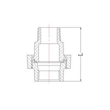 Американка под конус 3/4