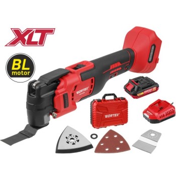 Аккум. многофункциональный инструмент (реноватор) WORTEX CSM 3018 ALL1 XLT + аксесс. SET