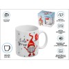 Кружка керамическая, в кор., 350 мл., CUTE GNOME-3, PERFECTO LINEA