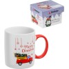 Кружка керамическая, в кор., 350 мл., MERRY CHRISTMAS-3, PERFECTO LINEA