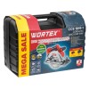 Аккум. циркулярная пила WORTEX CCS 1819-1, 185 мм, до 63 мм