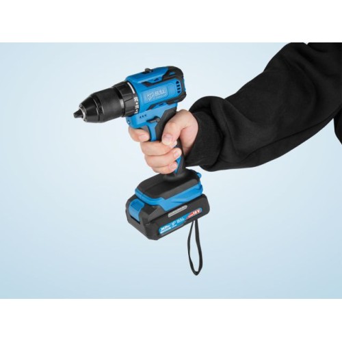 Аккум. дрель-шуруповерт BULL SR 1804 R-series, 50 Н*м, 2х2 А*ч