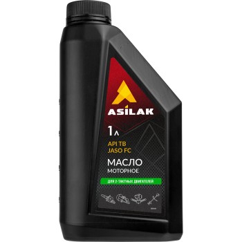 Масло моторное 2-х тактное ASILAK 1 л
