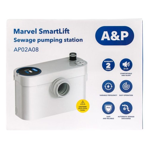 Канализационная насосная установка Marvel SmartLift, A&P