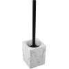 Ершик с подставкой STONEWAVE, белый, PERFECTO LINEA