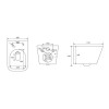 Унитаз подвесной AV Engineering, ALCA X Plus