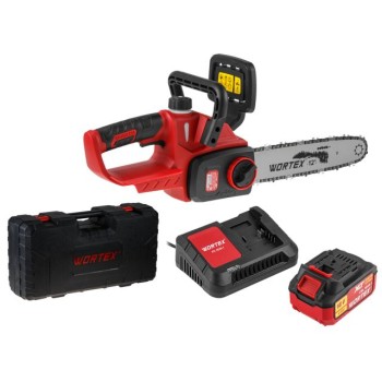 Аккум. пила цепная WORTEX CEC 3018-1 XLT SET БЕСЩЁТ., 18 В, 30 см